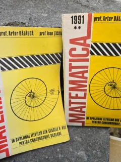 Matematica in sprijinul elevilor din clasele V-VIII - Artur Balauca vol.I si II