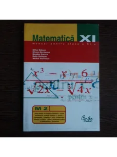 Matematica M2 Manual pentru clasa a XI-a, Mihai Baluna