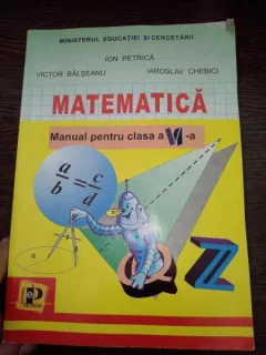MATEMATICA MANUAL PENTRU CLASA A VI-A - Petrica, Balseanu, Chebici