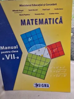 Matematica, manual pentru clasa a VII-a - Mihaela Singer