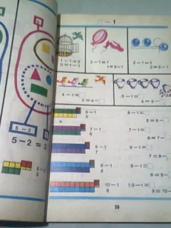 MATEMATICA MANUAL PENTRU CLASA I - GH. HERESCU, V. MOTRESCU, V. STEFANESCU  (1982)