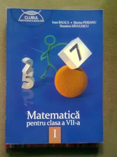 Matematica pentru clasa a VII-a, semestrul I