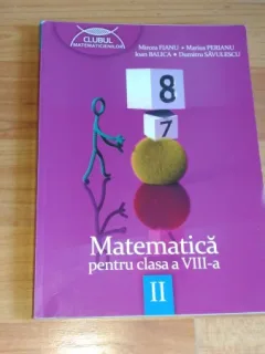 MATEMATICA PENTRU CLASA A-VIII-A-MIRCEA FIANU-MARIUS PERIANU