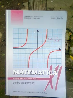 MATEMATICA PENTRU CLS XII-A M1 - CONSTANTIN NASTASESCU