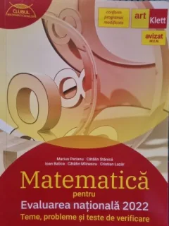 Matematica pentru Evaluarea nationala 2022 Clasa a VIII-a. Teme, probleme si teste de verificare