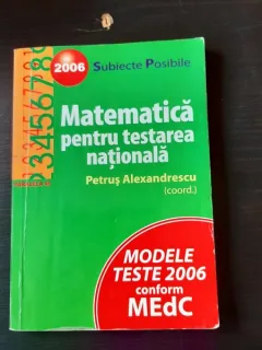 MATEMATICA PENTRU TESTAREA NATIONALA - PETRUS ALEXANDRESCU