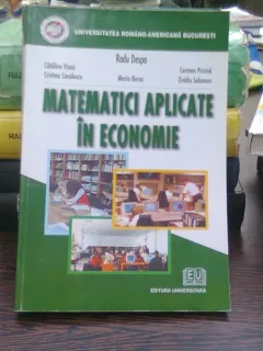 Matematici aplicate in economie - Radu Despa