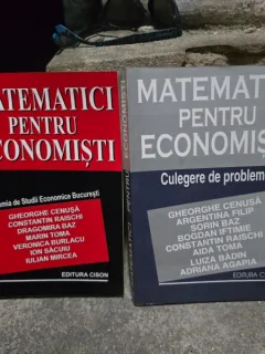 MATEMATICI PENTRU ECONOMISTI , GHEORGHE CENUSA , VOL 1 SI 2