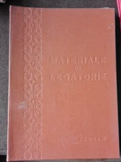 MATERIALE DE LEGATORIE, PROBAR