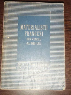 MATERIALISTII FRANCEZI DIN VEACUL AL VIII-LEA