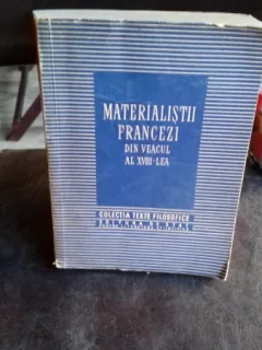 MATERIALISTII FRANCEZI DIN VEACUL AL XVIII-LEA