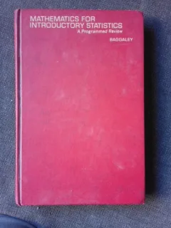 Mathematics for introductory statistics - Andrew R. Baggaley