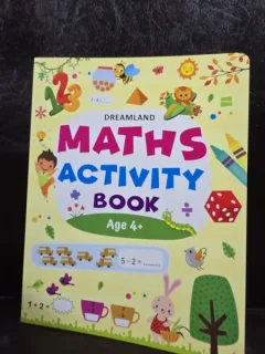 Maths activity book Age 4+ (Caiet de activitati matematice - carte in limba engleza)