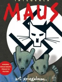 MAUS, POVESTEA UNUI SUPRAVIETUITOR - ART SPIEGELMAN  (CARTE CU BENZI DESENATE)