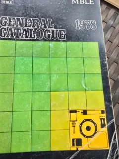 MBLE General Catalogue 1978