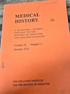 Medical History, volume 18, number 4, october 1974