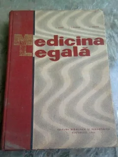 Medicina Legala, Z. Ander, I. Bilegan, V. Molnar