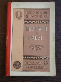 MEDITATII SI POEZII - CESAR BOLIAC