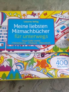 MEINE LIEBSTEN MITMACHBÜCHER FÜR UNTERWEGS  (SET PENTRU COPII)