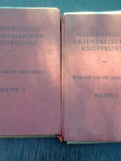 MEISTERSTÜCKE ORIENTALISCHER KNÜPFKUNST  MAPE I+II  - WERNER GROTE HASENBALG