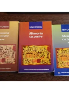 MEMORIA CA ZESTRE - 3 VOLUME - NINA CASSIAN