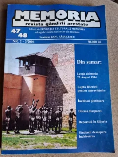 Memoria. Revista gandirii arestate - Nr. 2-3/2004