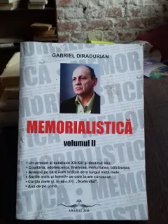 MEMORIALISTICA - GABRIEL DIRADURIAN   VOL.2
