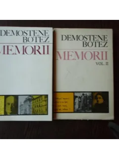 Memorii , Demostene Botez , 1970 (doua volume)