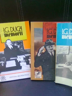 MEMORII - I.G. DUCA   3 VOLUME
