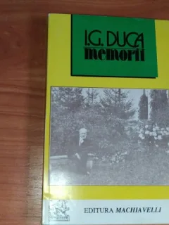 MEMORII-I.G.DUCA Volumul IV Partea a II-a