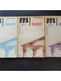 MEMORII - IORGU IORDAN 3 VOLUME