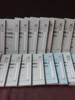 MEMORIILE REGELUI CAROL I AL ROMANIEI, DE UN MARTOR OCULAR, EDITIE COMPLETA XXI VOLUME