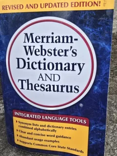 Merriam Websters Dictionary and Thesaurus