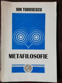 METAFILOSOFIE - ION TUDOSESCU