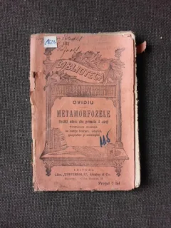 METAMORFOZELE - OVIDIU (bucati alese din intaiele 4 carti)