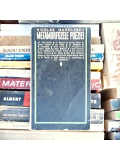 Metamorfozele poeziei , Nicolae Manolescu , 1968