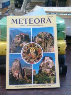 Meteora. Stancile sfinte si istoria lor (brosura turistica)