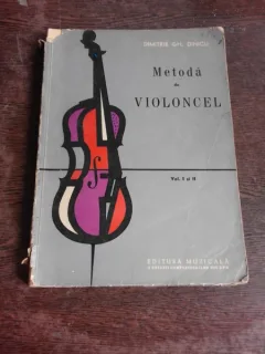 METODA DE VIOLONCEL - DIMITRIE GH. DINICU   VOL.I SI II