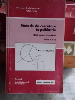 Metode De Cercetare In Psihiatrie Ghid Pentru Incepatori