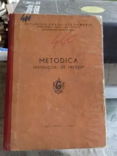 METODICA INSTRUCTIEI DE TRECERI-COL.SAVU CONSTANTIN