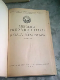 METODICA PREDARII CITIRII IN SCOALA ELEMENTARA