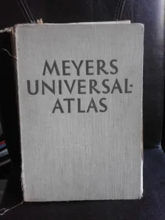 Meyers Universal Atlas  (text in limba germana)