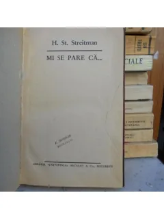 Mi se pare ca ... , H. St. Streitman