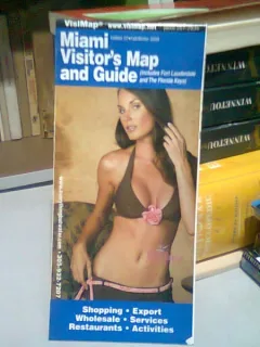 MIAMI VISITOR'S MAP AND GUIDE - HARTA SI GHID TURISTIC