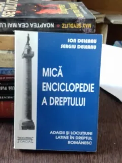 MICA ENCICLOPEDIE A DREPTULUI - ION DELEANU