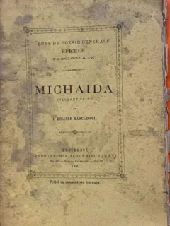 Michaida - I. Heliade Radulescu - curs de poezie - fascicula IV