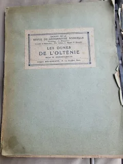 Michel Saint Jonesco-Balea - Les dunes de L'Oltenie