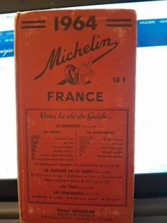 Michelin France 1964  guide