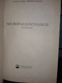 Micropaleontologie - Theodor Neagu