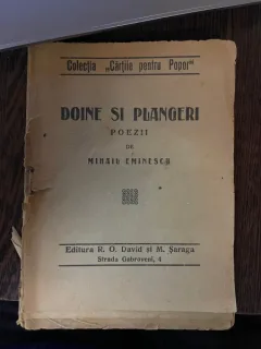 Mihai Eminescu Doine si Plangeri Poezii